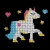 Import Colorful plastic diamond Painting Sticker DIY  craft toyand educational toy With Resin Horse from China