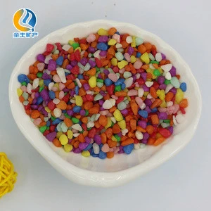 Coloured stones, Colored aggregate, Colored pea gravel Size 3-12mm