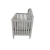 Import Comfortable new born baby nursery safety wooden baby bed from China