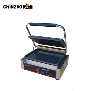 Commercial Grill Sandwich Maker Electric With Full Smooth Plates