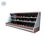 Commercial vertical refrigerator freezer cabinet showcase refrigerator price