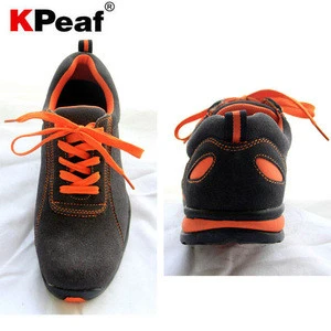 Competitive price suede leather breathable sport china safety shoes for vietnam