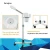 Concise Home High-end Warm Steam Machine for Home Beauty Salon Facial Care Sauna Touch Switch Stand Facial Steamer Nano Spray