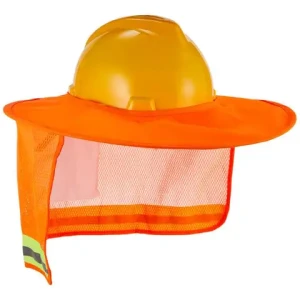 Construction Workers Cover Helmet Sunshade Reflective Neck Shield hats for work protection summer sun hat cap flaps