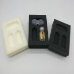 Contact lens case EVA sponge PU lining insert