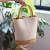 Import Contrast color handbag simple fashion stitching bucket handbags Women Messenger bag from China