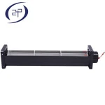 Control single inlet dc radial fan blower for exhausting hot air