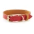 Import Coronado Red Leather Pet Dog Collar Wholesale Dog Collars Plain Leather Product from China