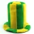 Import crazy soccer fan party hats wholesale football fans hat from China