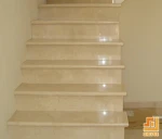 Cream Marfil Marble Stairs Steps Risers