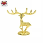 Creative Elk Zinc alloy crafts table car metal household animal decorations
