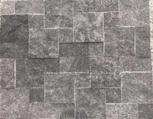 Crystal black ledge stone for walling tile