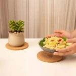 Cup Mat Pad Customized Coffee cork Custom Placemats And Coasters Board Hot Pan Sandstone pan pads