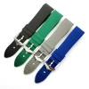 curve end high quality silicone rubber watch bands watch strap