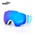 Custom 2020 new arrivals ski goggles pc anti fog sunscreen ski glasses in sports eyewear wholesale
