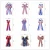 Import Custom big ribbon bow patriotic bows holiday decorative ribbon bow from China