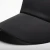 Import custom black grey light blue blank sun visor hats plain sports football visor cap tennis hat with elastic band for men and women from China