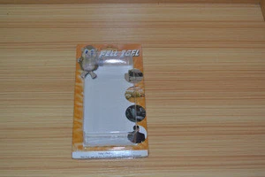 Custom clear slide card blister packs with printed insert card Low cost custom PVC PET slide card blister packs with hang hole