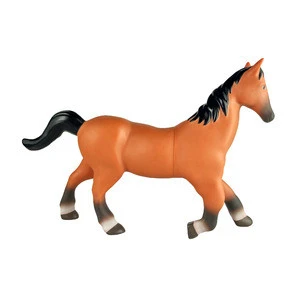 Custom Design cute Animal Figure Toy vinyl animal toy horse figures for sale