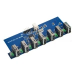 Custom design7 port usb 3.0 hub pcb charging and data sync pcba assembly