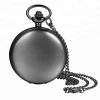 Custom Dial Wholesale IP Plating Golden Pocket Watch With Chain