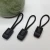 Import Custom Engraved Logo plastic zipper puller new style black tape from China