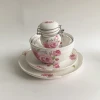 Custom Floral Design Luxury Ceramic Porcelain Dinner Sets Dinnerware