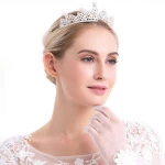 Custom gold crown tiaras cheap beauty pageant tiaras wedding tiaras and crowns