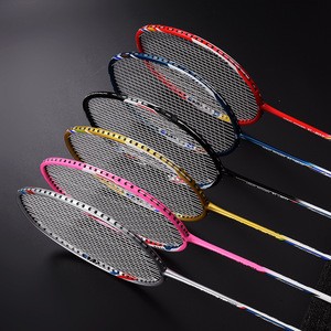 Custom High Quality Made Ball carbon fiber Badminton Racket For Professional