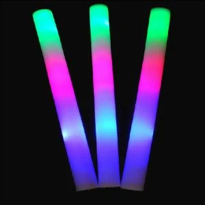 Custom LED foam light stick factory direct selling for party and celebrating festival