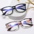 Import Custom Logo Eyewear Square Anti Blue Light Blocking Glasses from China