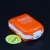 Custom logo Foldable Mini Plastic Storage Medicine Pill Box Container 8 Compartment Folding Travel Pocket Pill Cases