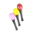 Import Custom Logo Sand Hammer Egg Shaker Maracas Eggs for Child Percussion Instruments and Kids Rhythm Toy Different Color Sand Shaker from China