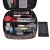 Import Custom logo women cosmetic PU leather Zipper makeup brush bag case from China