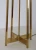 Import Custom made hotel guestroom living room gold rechargeable base floor lamp from China
