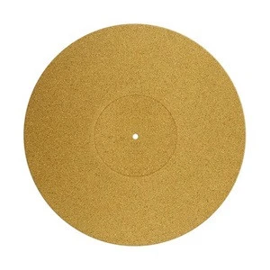 Custom print Logo turntable mat vinyl records slipmats - Wool / Cork / Rubber / Acrylic / Carbon fiber / Leather / DJ slipmat