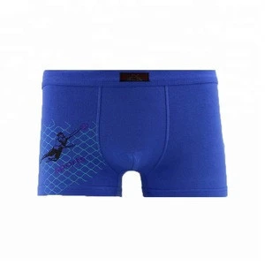 Custom printed boxer underwear for kids teen boys boxer brief shorts
