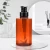 Import custom shampoo bottle luxury lotion bottle 300ml 500ml amber blue grey plastic shampoo with pump from China