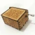 Import Custom song hand crank wood music box from China