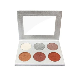 Custom Your Brand Eyeshadow Palette Private Label Makeup Palette 6 Colors