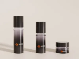 Customizable Cosmetic Plastic Vacuum Bottles for Toner and Essence