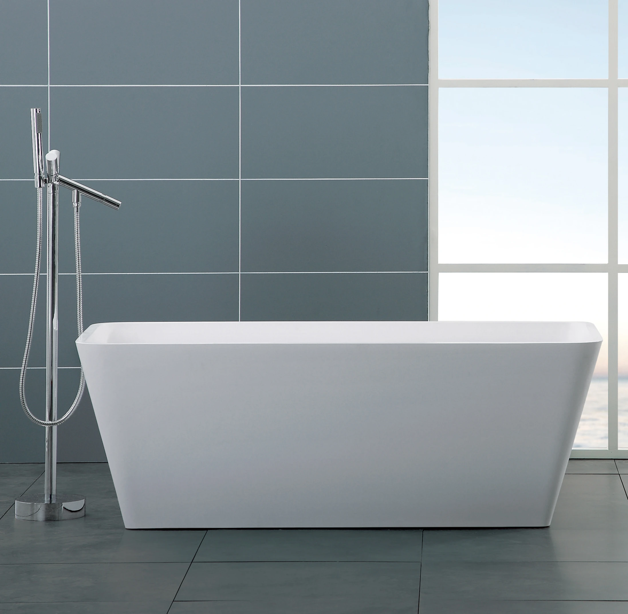 Customizable solid surface bathroom freestanding bathtubs
