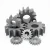 Import Customize good quality precision metal parts spur gear tiller cultivator parts back gear from China