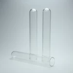 Customized 16*100mm Clear Borosilicate Glass Round and Flat Bottom Test Tube with Cork