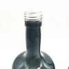 Customized 750ml black dry red grape wine burgundy bottle