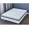 Customized Logo 12" inch Gel cooling pillow top high density memory foam mattress