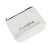 Import Customized Logo Small Organic Cotton Makeup Cosmetic Bag with Zipper from China