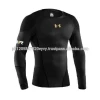 Customized performance polyester compression t shirts for men