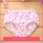 cute patten Comfortable Style Girls 100% Ccotton Baby Underwear