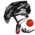 Import Cycling Helmet With Tail Light Bike Helmet With goggles MTB Riding Outdoor Sport Bicycle helmet from China